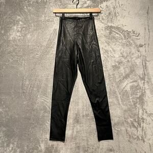 Commando Sz Small Perfect Control Faux Leatherโ Leggings Women's